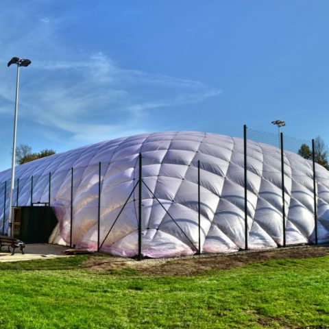 10-2017 / Air dome – Gołcza Commune