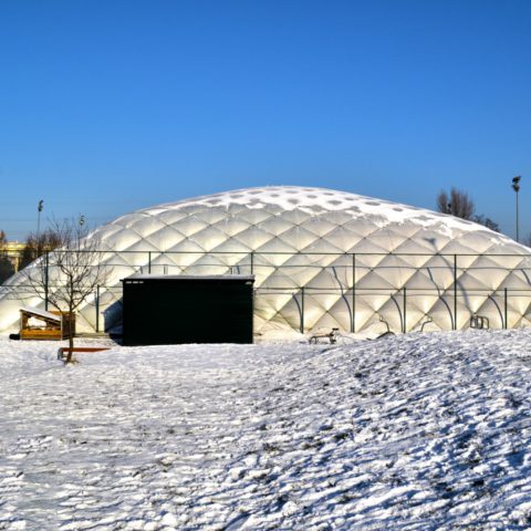 11-2016 / Air dome for UKS Irzyk in Warsaw