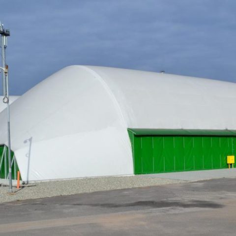 04-2016 / three tennis halls in Wodzisław