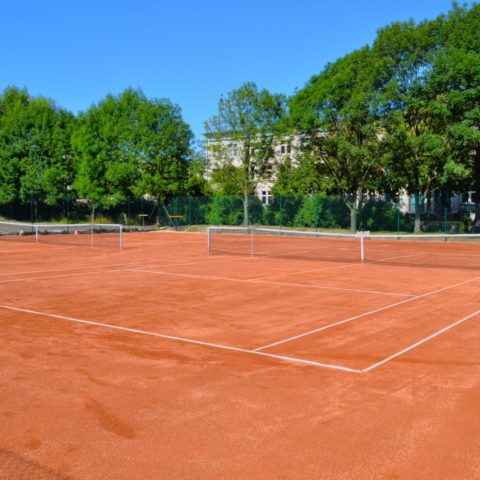 07-2017 / Deux terrains de tennis en terre battue pour le club Pro Sport Racibórz