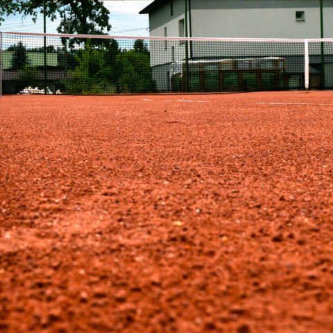 07-2016 / Deux courts de tennis en terre battue à Mysłowice (Pologne)