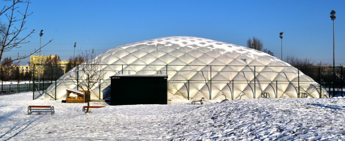 11-2016 / Air dome for UKS Irzyk in Warsaw